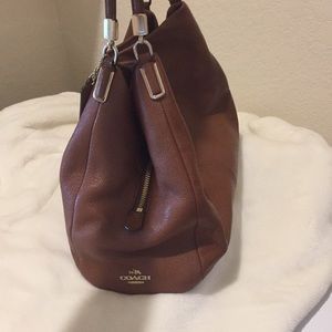Coach Pebbled Leather Handbag. Make an offer!